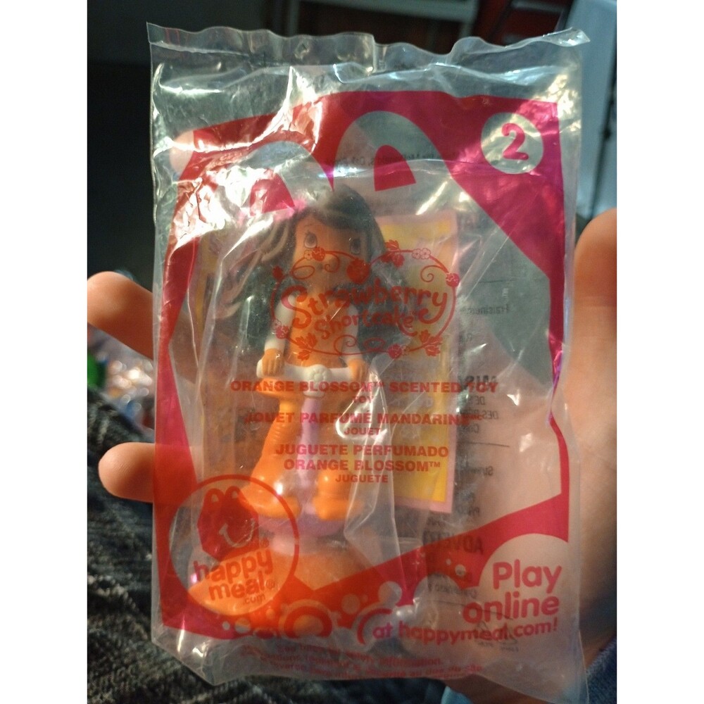 Strawberry Shortcake Orange Blossom Scented McDonald's Toy #2